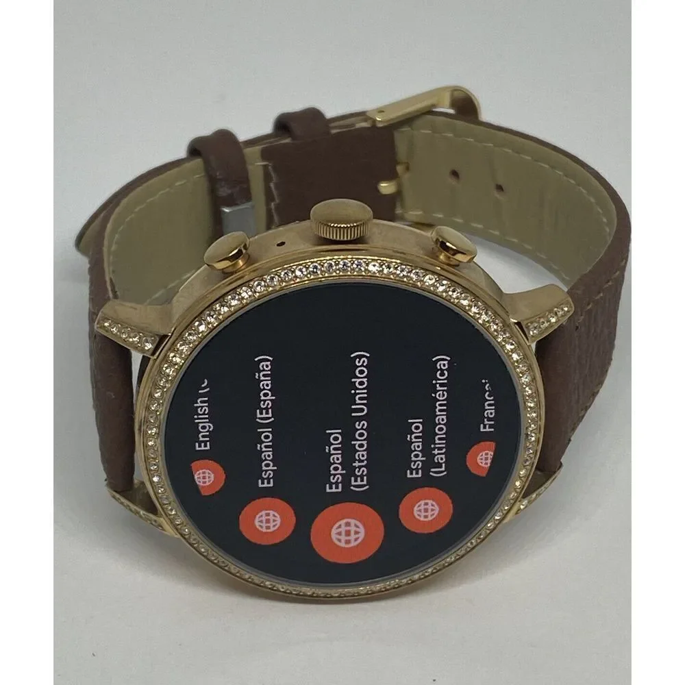 Fossil Gen 4 Authentic Digital Dial Smart Watch Custom Band FTW6015 AB608